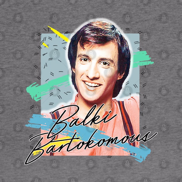 Balki Bartokomous / 1980s Aesthetic Fan Art Design by DankFutura